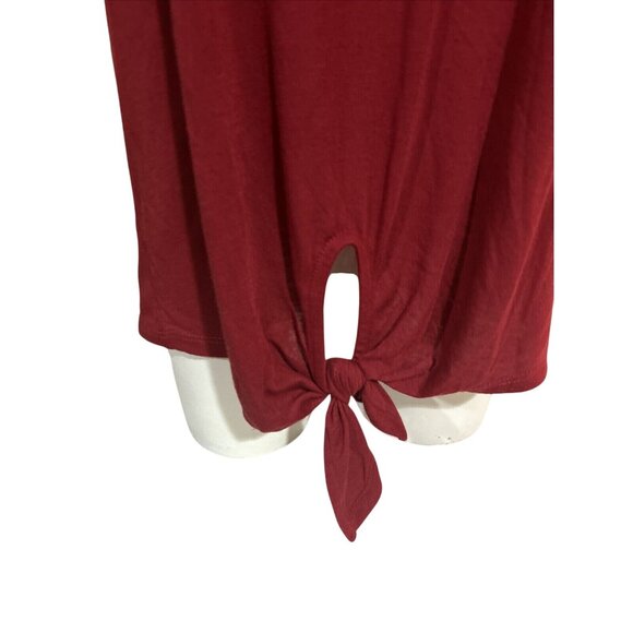 USC Trojans Colosseum Athletics The Front Tie Red T-Shirt Women's M NEW - Picture 3 of 7